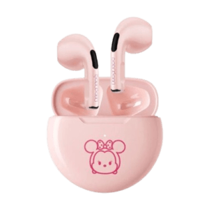 auriculares disney bluetooth rosa