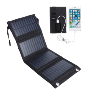 panel solar plegable 20W portátil